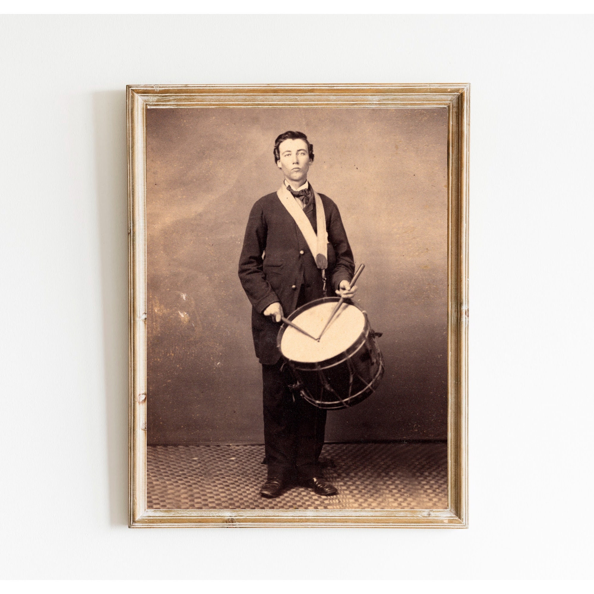 絵画 Drummer boy, war of 1812 Study for 'The Wounded Drummer Boy' · Brooklyn Museum