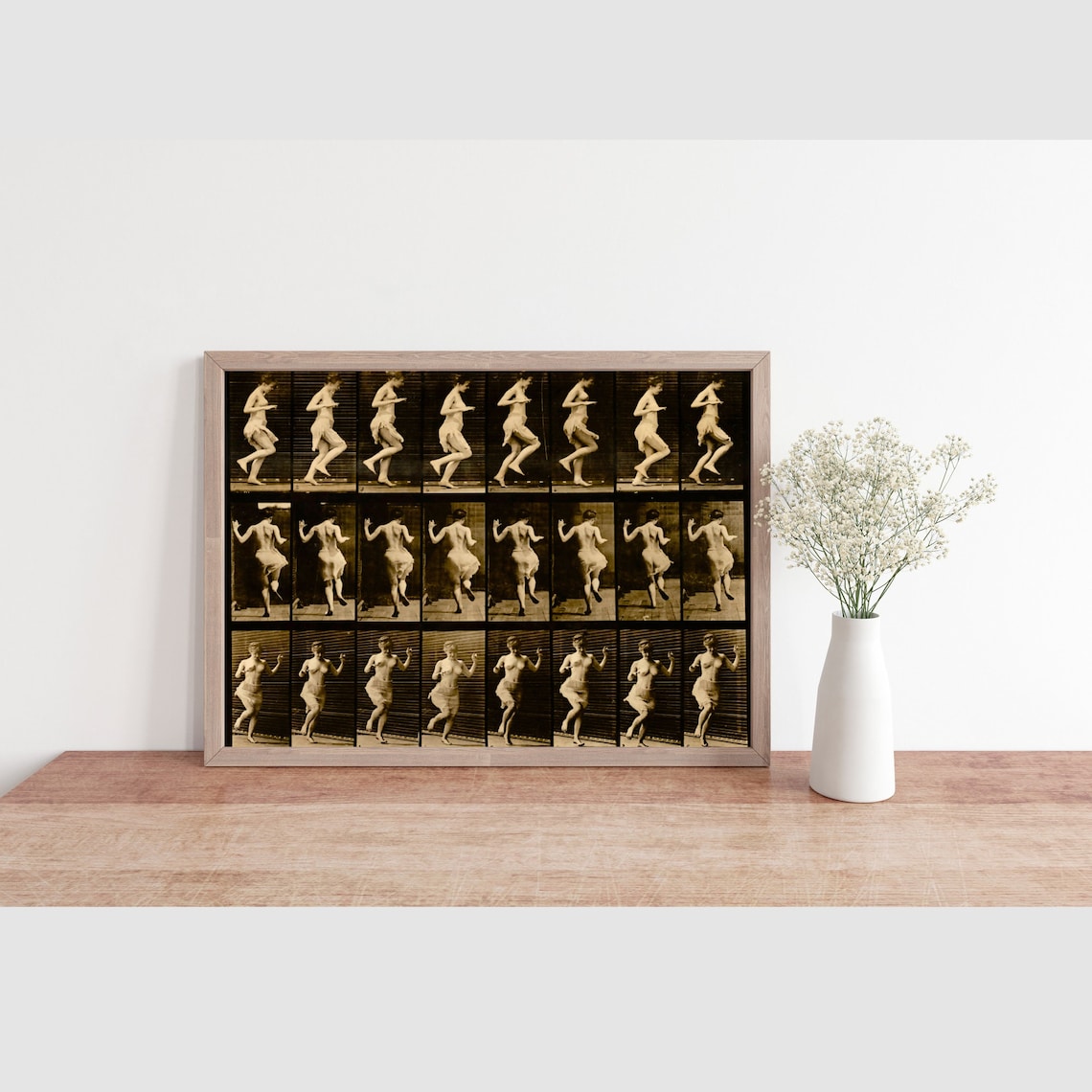Vintage Nude Photo Topless Woman Dancing Time Lapse Digital Wall Art vintage-nude-photo-topless-woman-dancing-time-lapse-digital-wall-art