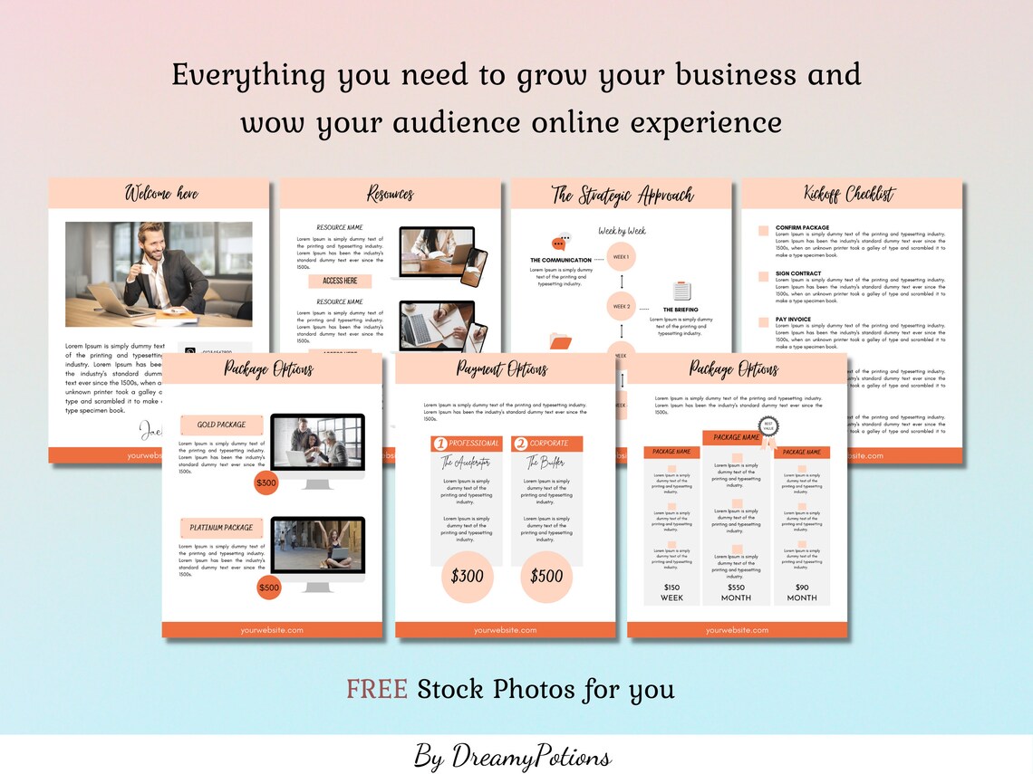 30 Client Welcome Packet Templates for Coaches, on Boarding Template ...