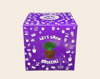 CoirProducts Broccoli Grow Kit for Kids – Educational STEM Gardening Activity, Eco-Friendly