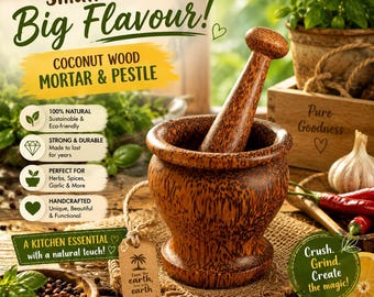 CoirProducts Pestle and mortar