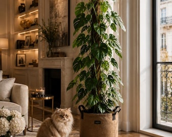 CoirProducts Extra Tall Coir Moss Pole (200cm): Monstera Climbing Plant Support