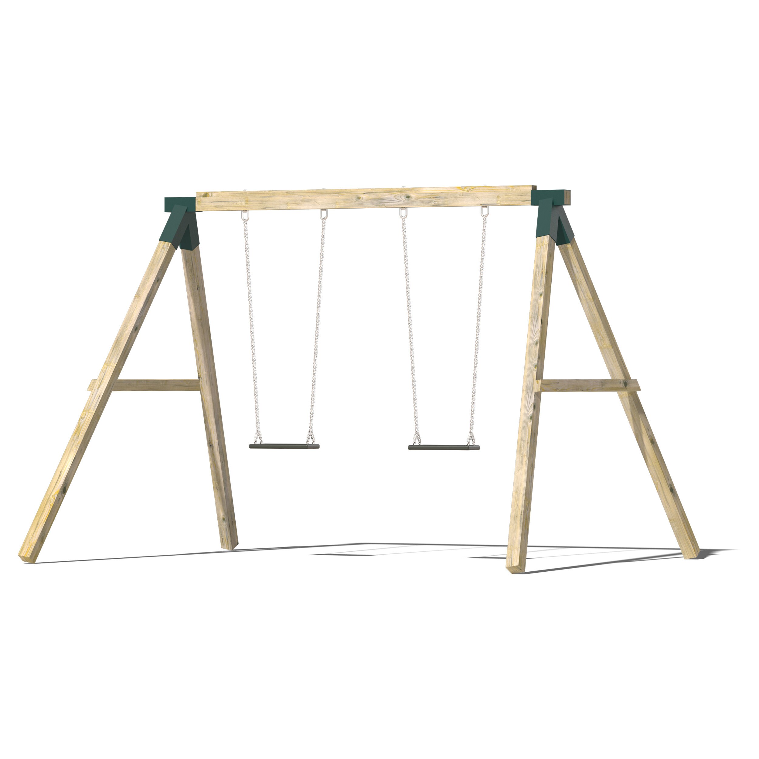 Commercial Swing Set With 2 Swings Plans & Assembly Instructions Comes