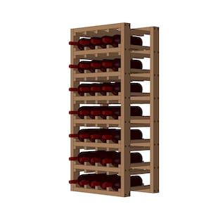 Wine Rack 28 Bottles Plans & Assembly Instructions Comes with Cut List and Step-by-Step Guide image 3