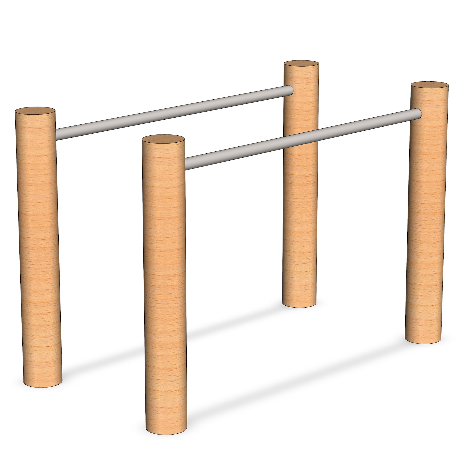 DIY Kids Parallel Bars Woodworking Plans: Outdoor Gymnastics (digital ...