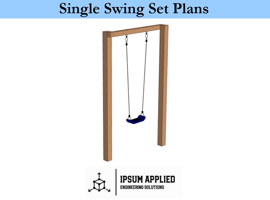 Single swing hot sale set
