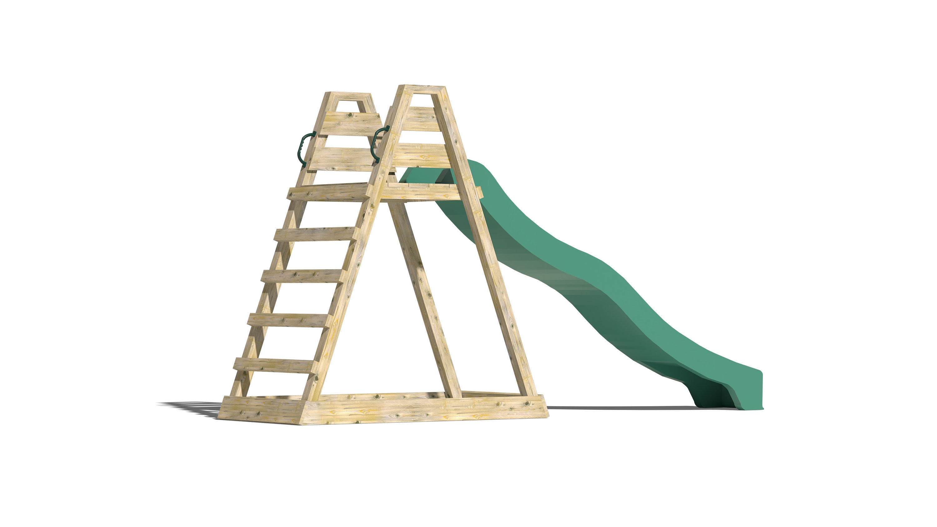 Aframe Climber With Slide and Steps Plans & Assembly Etsy