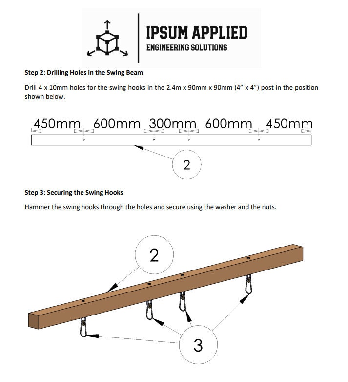Craft Supplies & Tools Kits & How To Kids Single Swing Set Plans