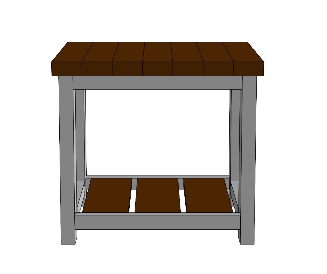 Rustic Farmhouse End Table DIY Woodworking Plans (digital PDF) - Etsy