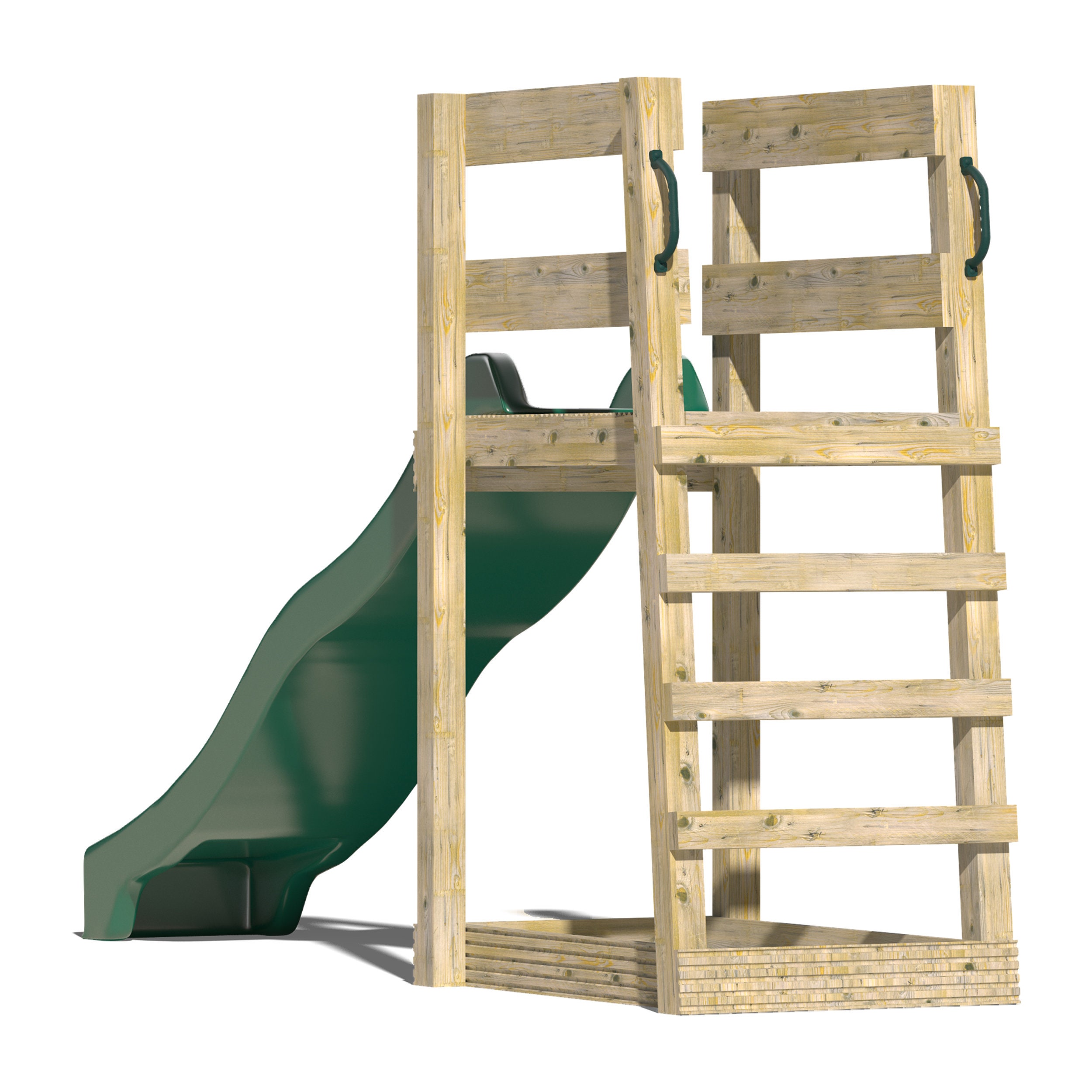 Free Standing Climbing Frame With Slide Plans & Assembly Instructions