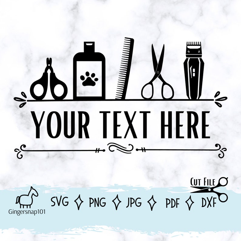 Dog Groomer Custom SVG Transparent SVG Groomer Svg Dog Svg Etsy