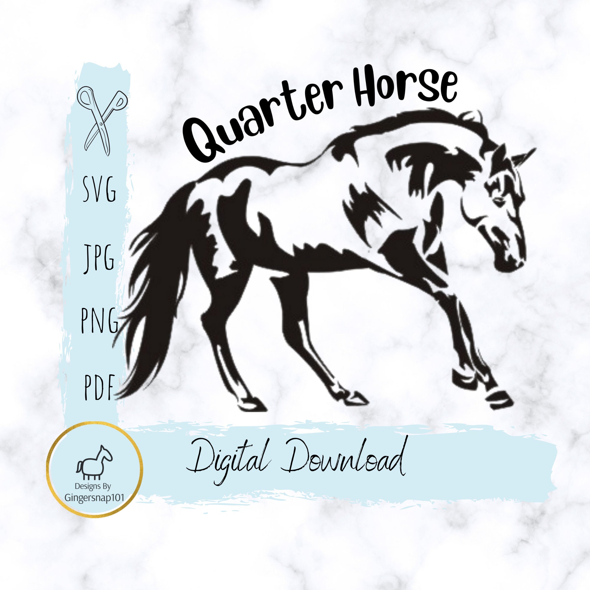Quarter Horse Clip Art