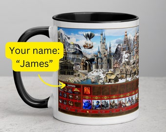 ヒーローズ 3 カスタム名入りマグカップ ヒーローズ オブ マイト アンド マジック 3 マグカップ ヒーローズ 3 ギフト HOMM3