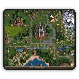 Heroes of Might and Magic 3 Mouse Pad HOMM3 Heroes 3 Gaming Pad Might and Magic III Gift