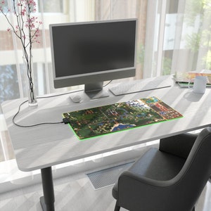 Heroes 3 Deskpad - LED Gaming Mouse Pad - Heroes of Might and Magic 3
