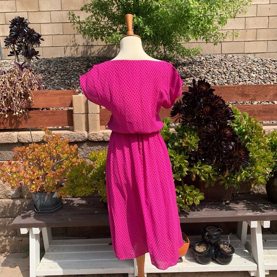 Vintage Pink Day Dress - image 2