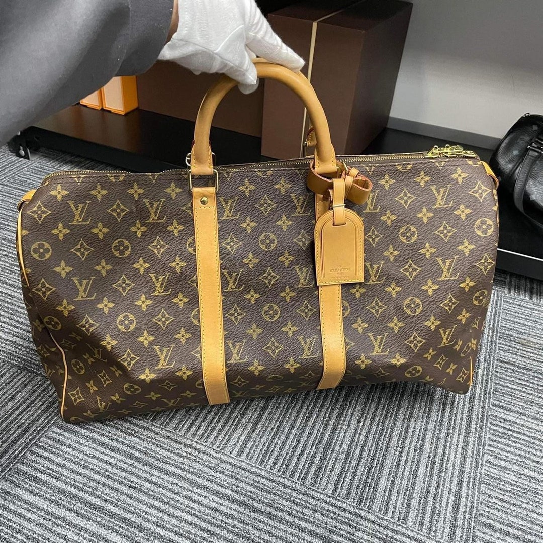 Authentic LV Duffel Bag Etsy