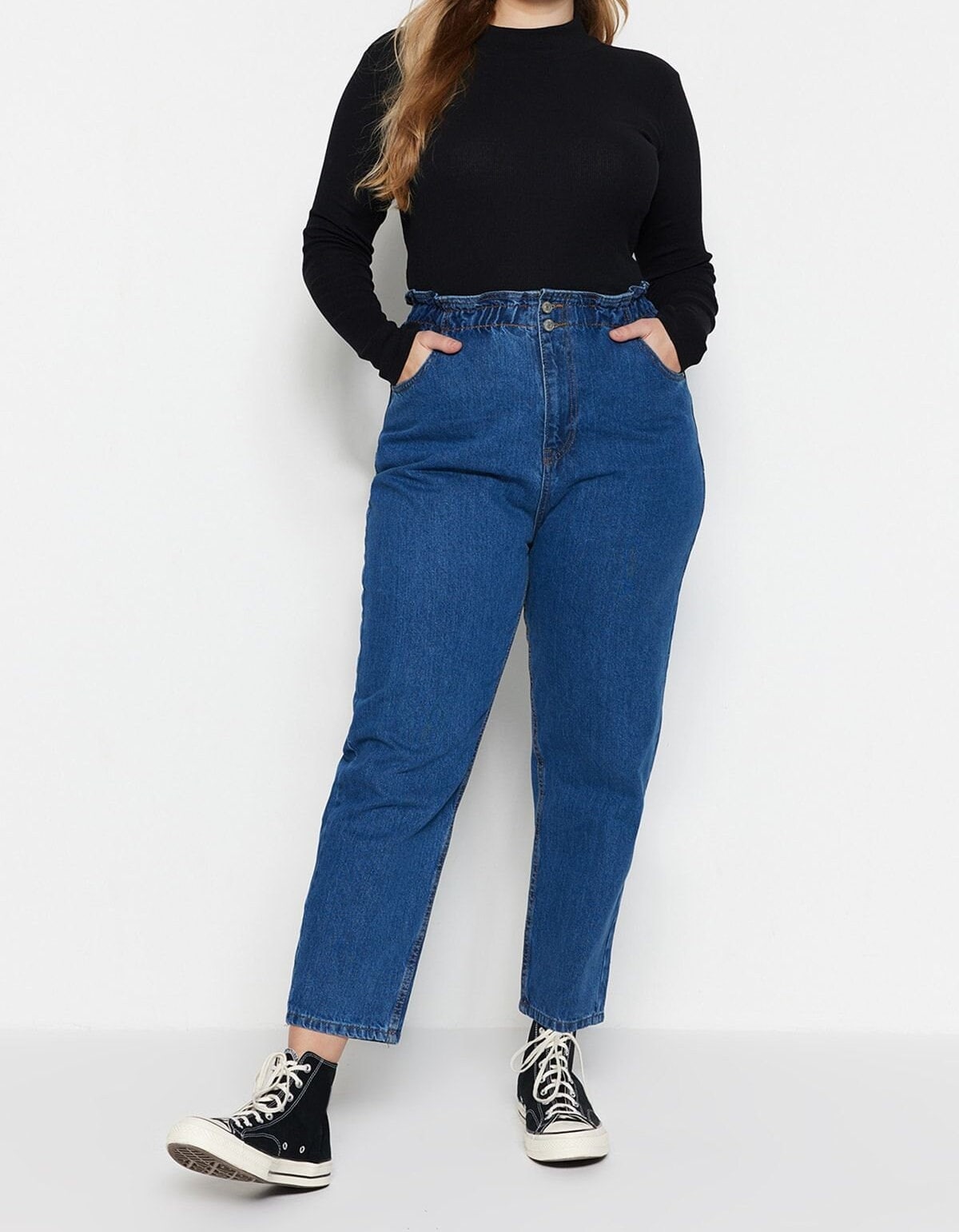 Buy Plus Size Mom Jeans Online In India -  India