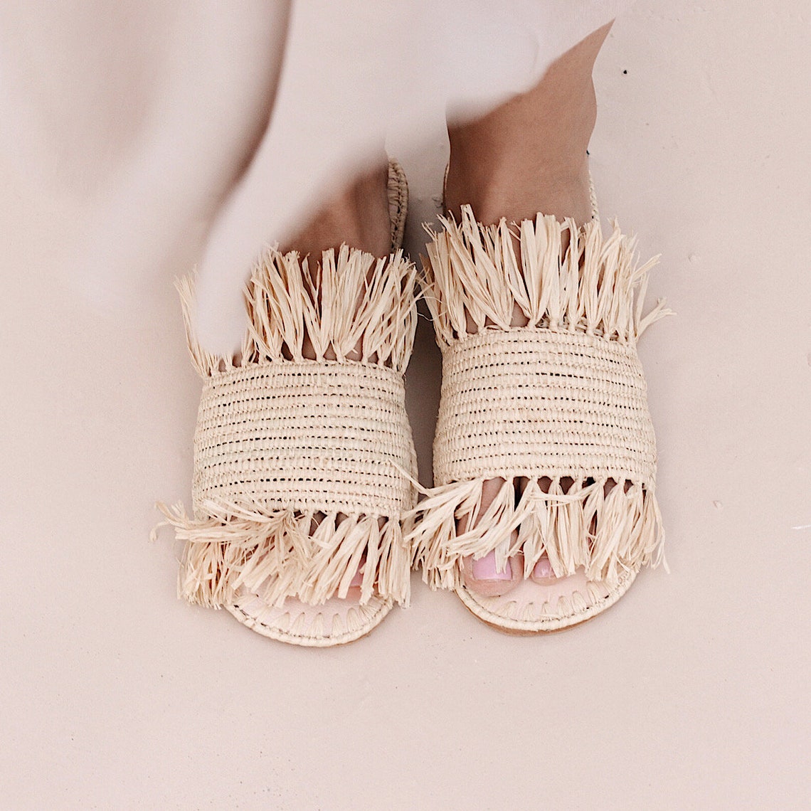 Shoe NOMAD Straw Shoes Summer Shoes Etsy