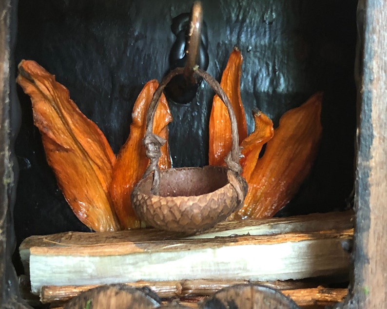 Faerie House Fireplace, Chair and Rug Set, Boho - Etsy