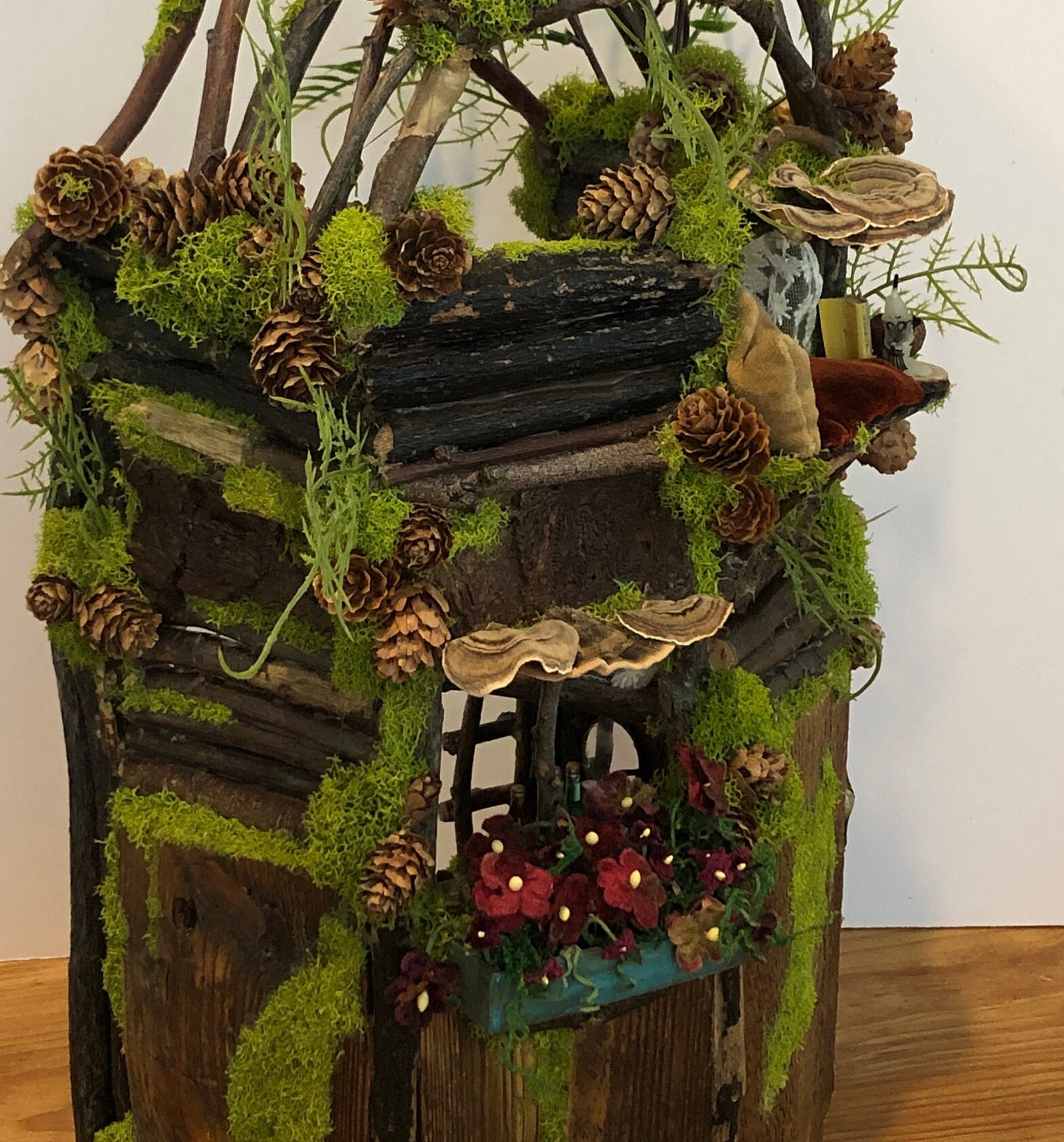 Thistle Woodland Faerie Cottage - Etsy