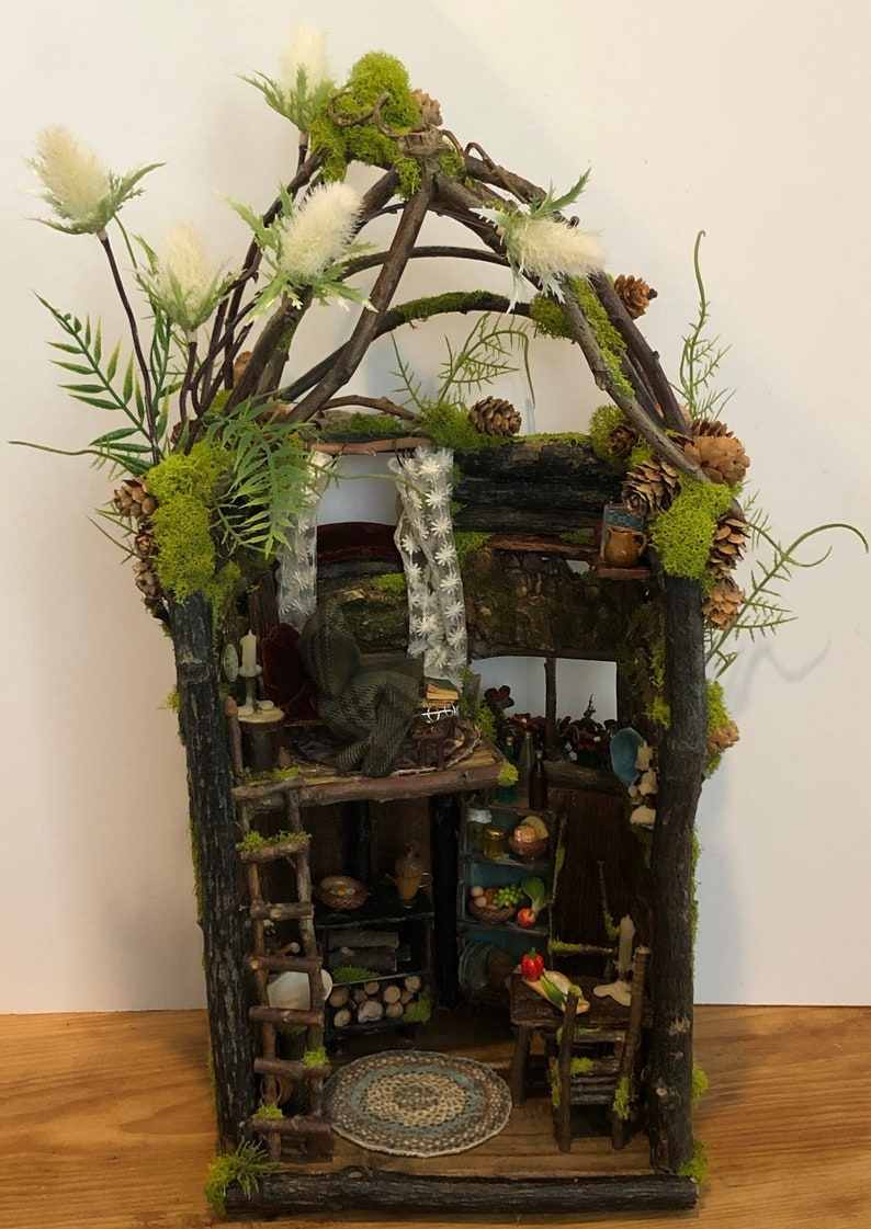 Thistle Woodland Faerie Cottage - Etsy