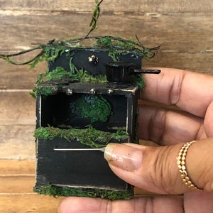 Faerie Stove and Oven with Safety Pin Handle