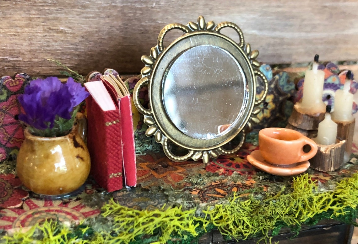 Faerie House Fireplace, Chair and Rug Set, Boho - Etsy