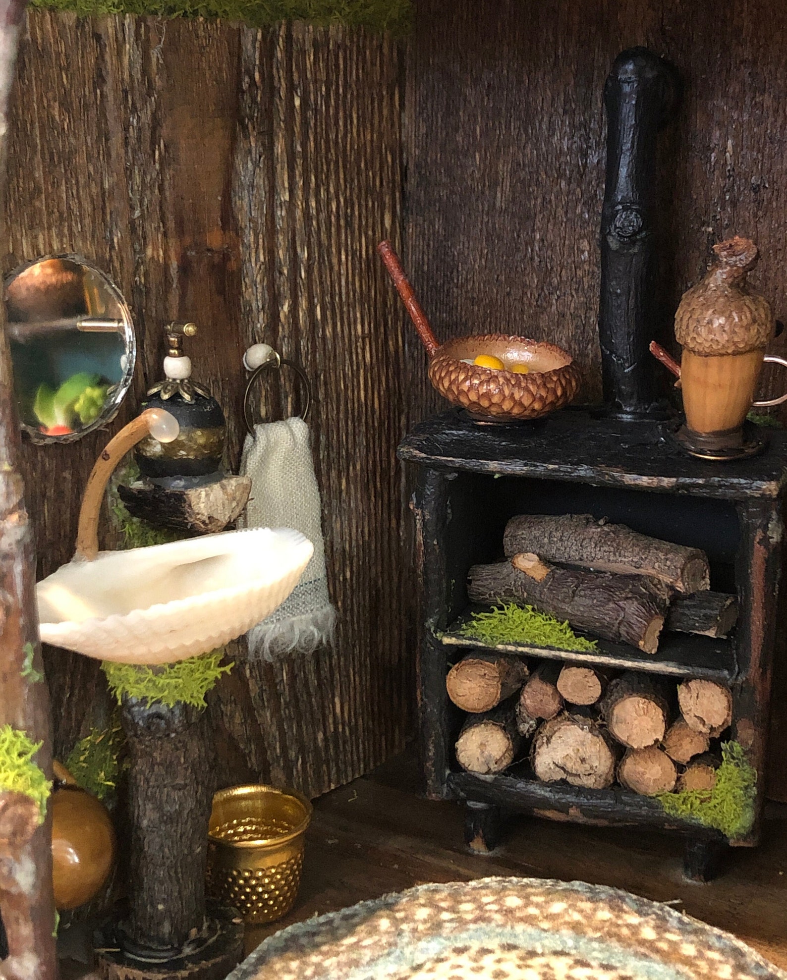 Thistle Woodland Faerie Cottage - Etsy