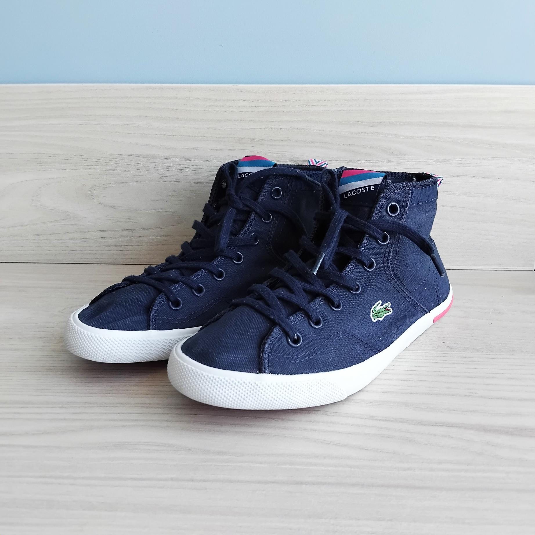 Vintage Lacoste Shoe - Etsy Hong Kong