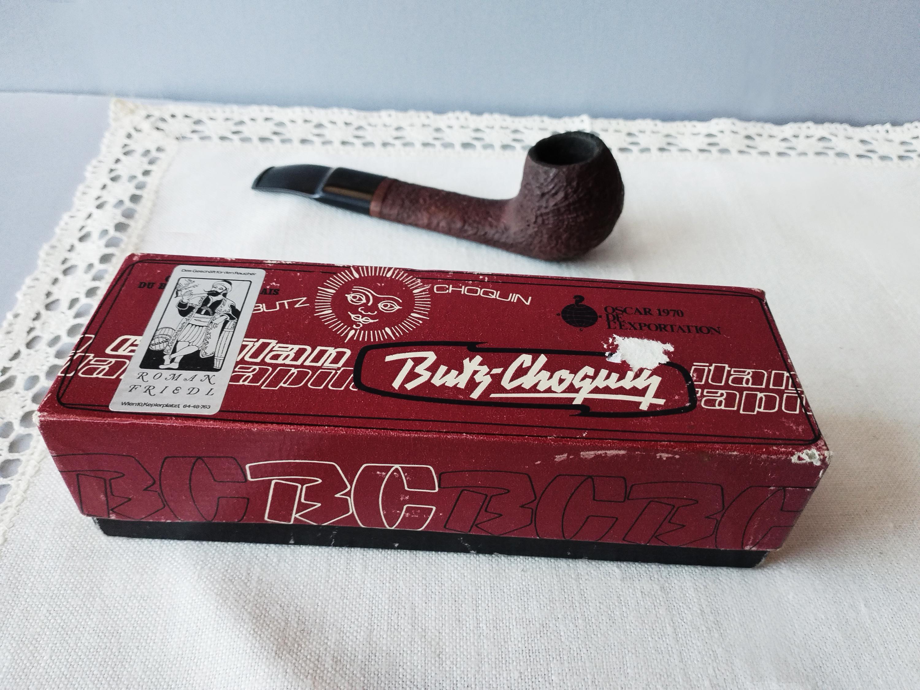 Butz Choquin ブショカン 70年代Vintageパイプ Vintage Butz Choquin Briar Smoking Pipe, Sandblasted Finish - Etsy