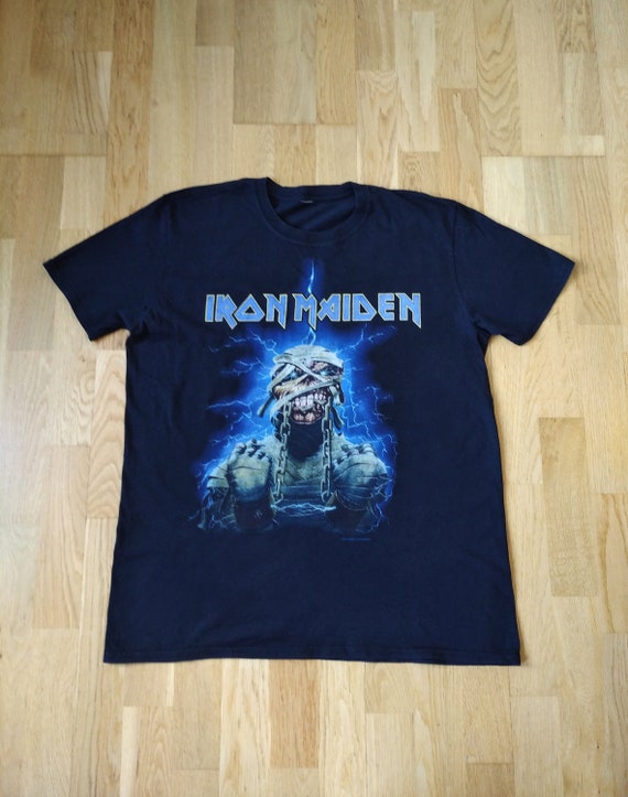Vintage IRON MAIDEN T-shirt vintage Rock and Roll Band Tee - Etsy