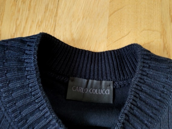 Vintage Carlo Colucci Men's Sweater ,Coloured Kni… - image 6