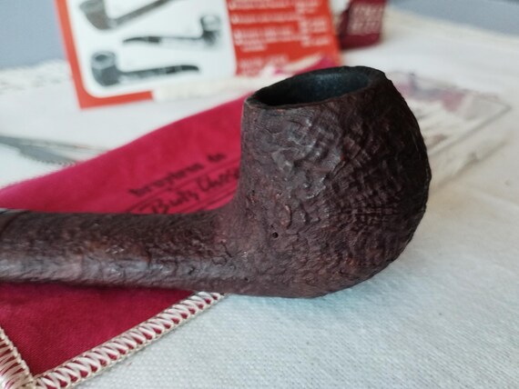 Vintage Butz Choquin Briar Smoking Pipe, Sandblasted Finish - Etsy