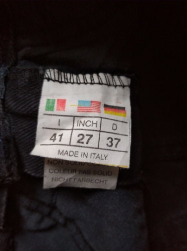 Vintage Roccobarocco Jeans: 90s Italian Denim, Embroidered