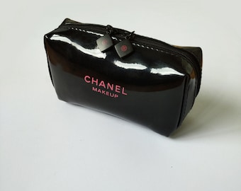 Luxury  Black Makeup Cosmetic Bag