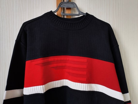 Vintage Carlo Colucci Men's Sweater ,Coloured Kni… - image 3