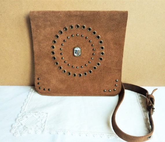 Vintage Handmad Leather Bag VERO GUOIO,High Quali… - image 1