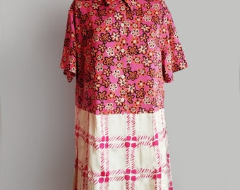 Vintage MARNI Women's Dress,uniqlo Pleated Pink Dress