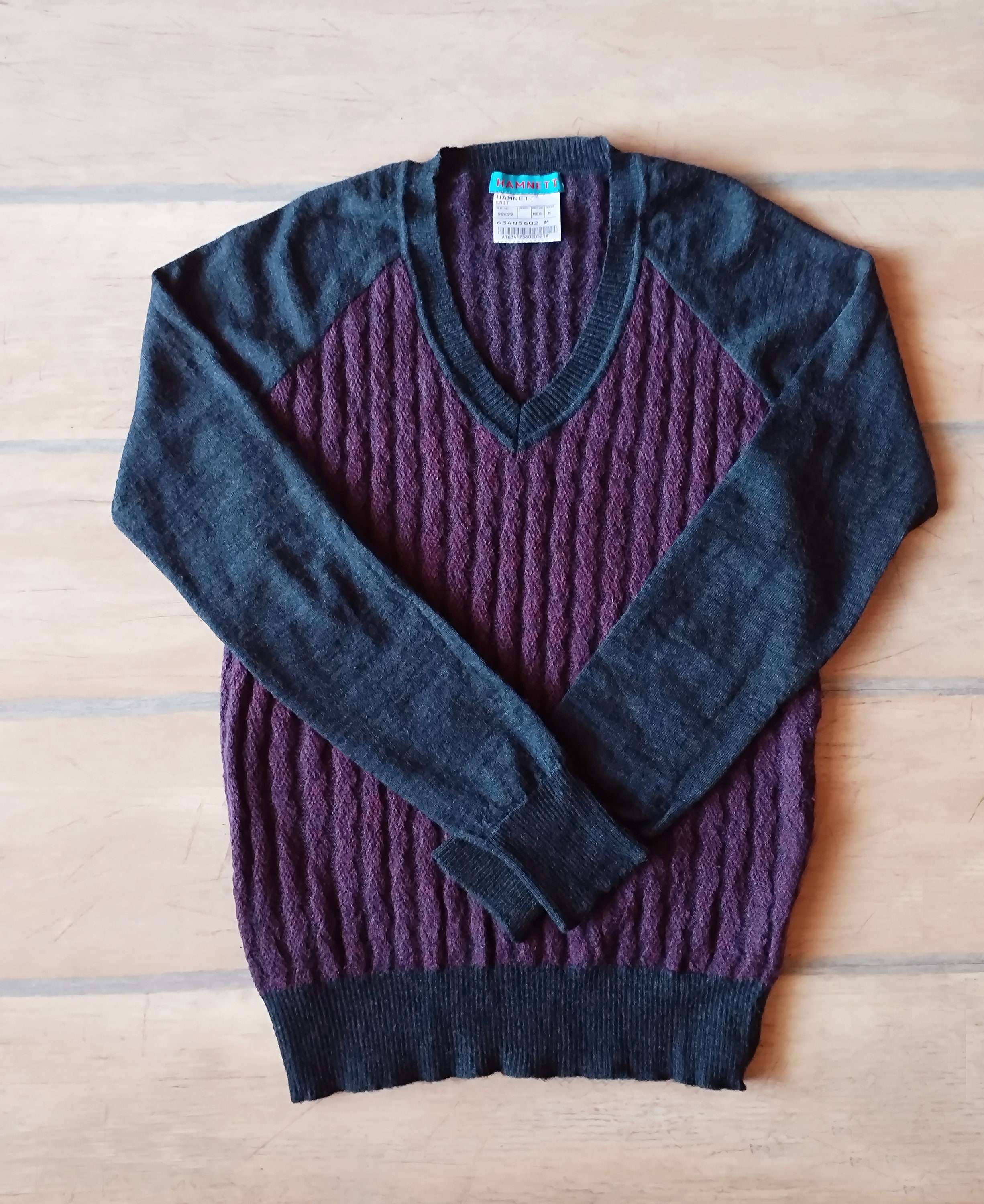 Vintage Katharine Hamnett Sweater 90s,wool Knit Sweater Made in 
