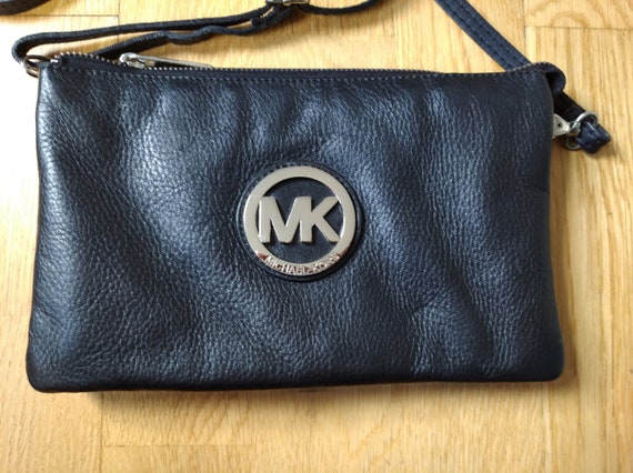 Vintage  Michael Kors Leather Crossbody Bag, Genu… - image 2