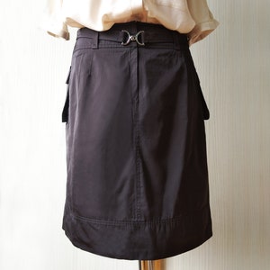 Vintage Hugo Boss Skirt: Women&#39;s Casual Designer Skirt, Made in Italy