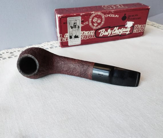 Butz Choquin ブショカン 70年代Vintageパイプ Vintage Butz Choquin Briar Smoking Pipe, Sandblasted Finish - Etsy