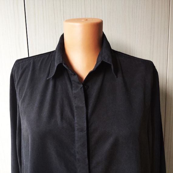 Acne Studios Women's Vintage Button Down Shirt Long S… Gem