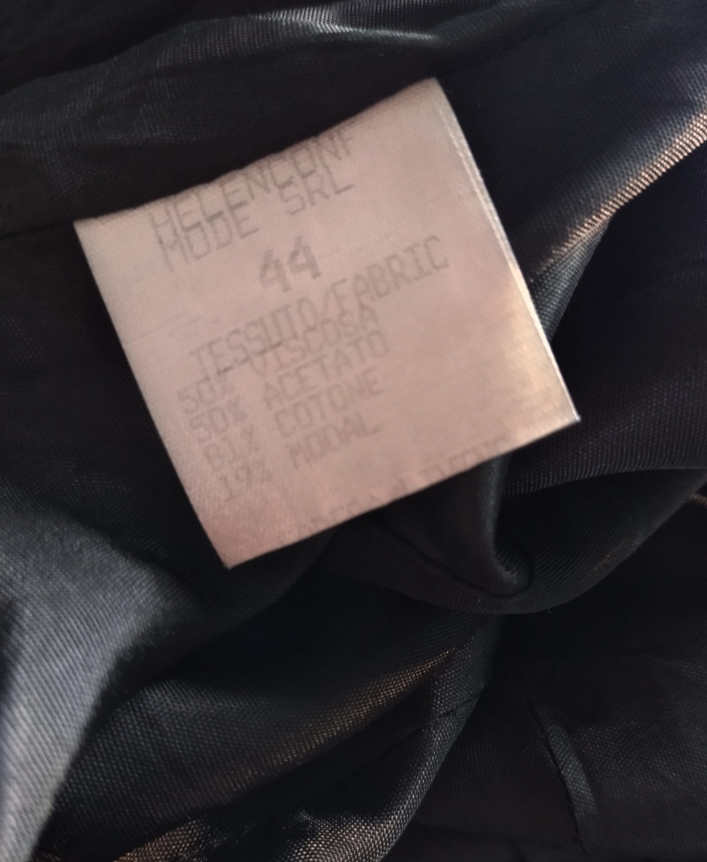 Vintage ROCCOBAROCCO Black Blazer: Italian Designer Jacket - Etsy