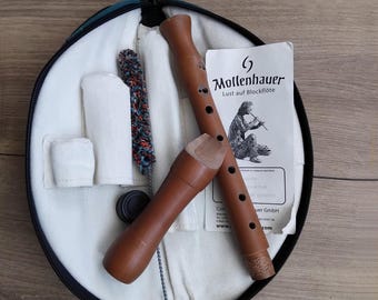 Mollenhauer Wooden Soprano Recorder,Baroque Flute ,Beginner Recorder