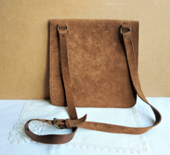 Vintage Handmad Leather Bag VERO GUOIO,High Quali… - image 4
