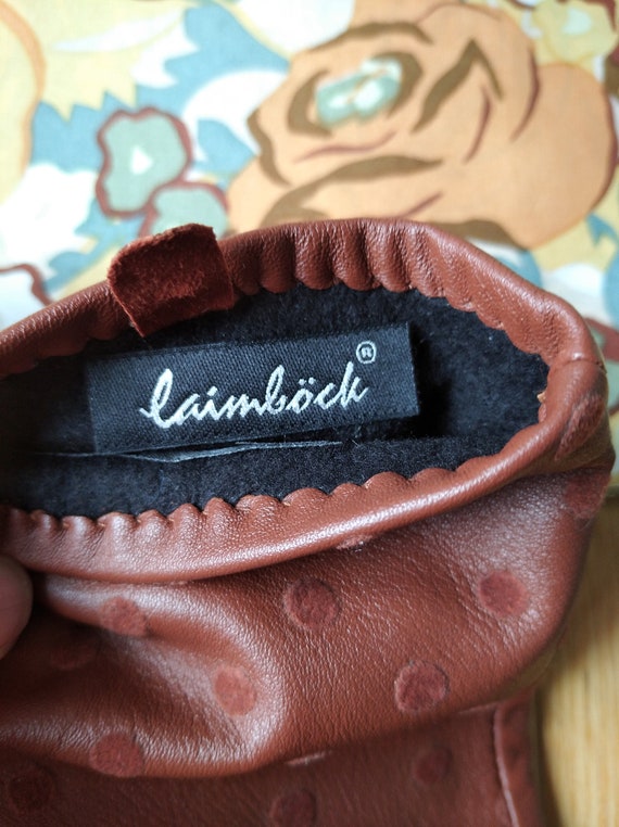 Laimböck Leather ladies Gloves,Luxurious Gloves S… - image 7