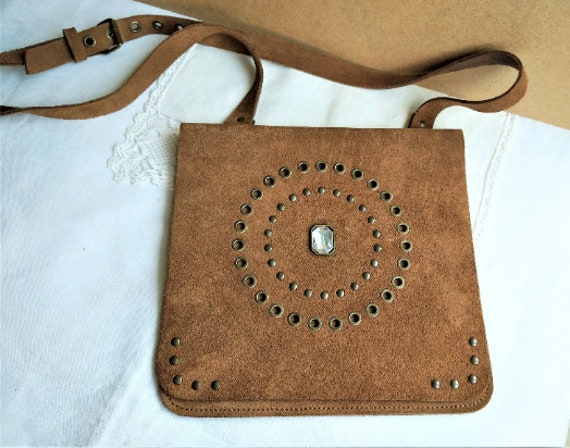 Vintage Handmad Leather Bag VERO GUOIO,High Quali… - image 2