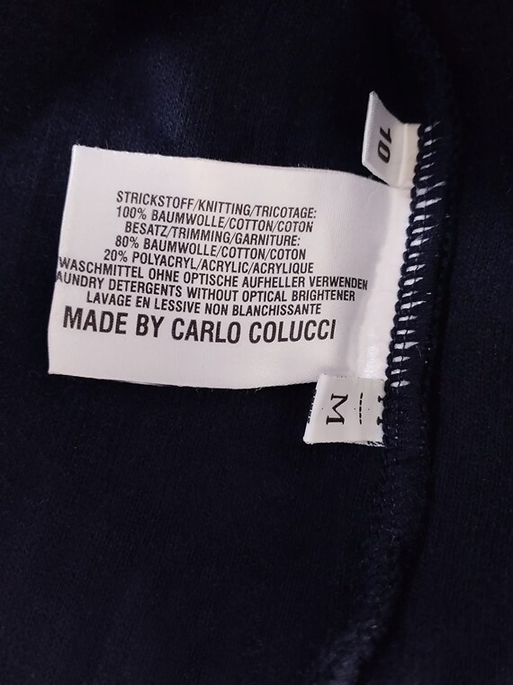 Vintage Carlo Colucci Men's Sweater ,Coloured Kni… - image 7